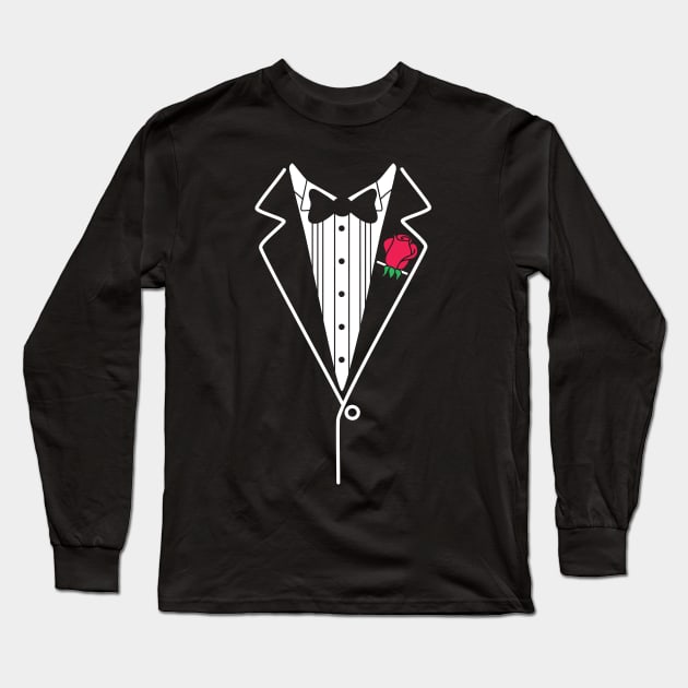 Tuxedo t shirt long sleeve cheap